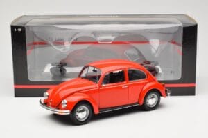Volkswagen Beetle 1200 Sarkans Minichamps 1:18 150057100 Metāls — attēls 8 no 8
