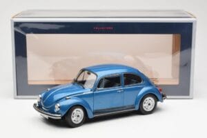 Volkswagen Beetle 1303 City Zils Norev 1:18 188525 Metāls — attēls 6 no 6