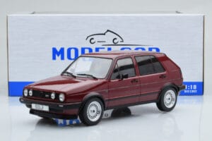 Volkswagen Golf GTI Mk2 Sarkans MCG 1:18 MCG18391 Metāls — attēls 6 no 6