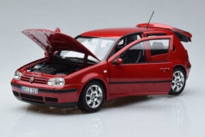 Volkswagen Golf Mk4 Sarkans Norev 1:18 188573 Metāls — attēls 2 no 7
