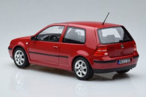 Volkswagen Golf Mk4 Sarkans Norev 1:18 188573 Metāls — attēls 6 no 7
