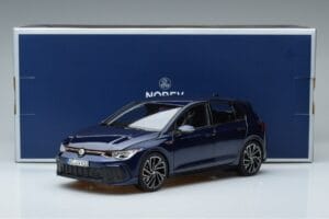 Volkswagen Golf GTI Mk8 Zils Norev 1:18 188594 Metāls — attēls 7 no 7