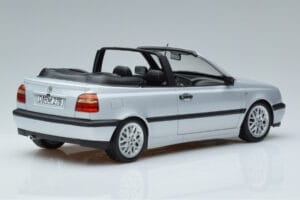 Volkswagen Golf Mk3 Kabriolets Sudrabs Norev 1:18 188468 Metāls — attēls 2 no 6