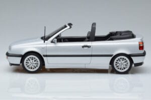 Volkswagen Golf Mk3 Kabriolets Sudrabs Norev 1:18 188468 Metāls — attēls 3 no 6