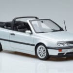 Volkswagen Golf Mk3 Kabriolets Sudrabs Norev 1:18 188468 Metāls - image 4 of 6