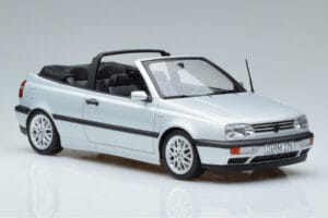 Volkswagen Golf Mk3 Kabriolets Sudrabs Norev 1:18 188468 Metāls — attēls 4 no 6
