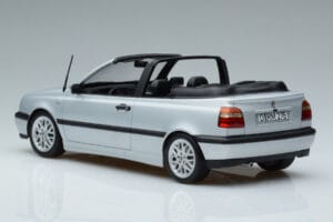 Volkswagen Golf Mk3 Kabriolets Sudrabs Norev 1:18 188468 Metāls — attēls 5 no 6