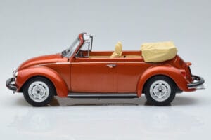 Volkswagen Beetle 1303 Kabriolets Oranžs Norev 1:18 188526 Metāls — attēls 3 no 6