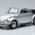 Volkswagen Beetle 1303 Kabriolets Sudrabs Norev 1:18