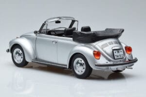 Volkswagen Beetle 1303 Kabriolets Sudrabs Norev 1:18 188530 Metāls — attēls 5 no 6