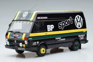 Volkswagen LT35 + Golf 1 GTI Group 2 Black Otto 1:18 OT353 Sveķi — attēls 6 no 6