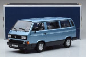 Volkswagen T3 Multivan Zils Norev 1:18 188544 Metāls — attēls 6 no 6
