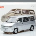 Volkswagen T4b Transporter Caravelle Minibus Schuco 1:18 450041500 Metāls - image 8 of 8