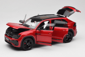 Volkswagen Teramont X Sarkans FAW 1:18 ZVB000003A Metāls — attēls 2 no 8