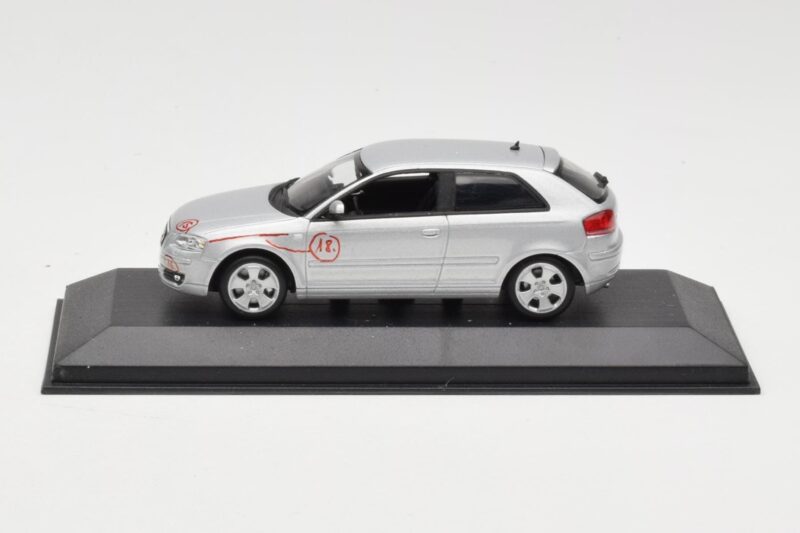 Audi A3 8P Sudrabs Prototips Minichamps 1:43 5010503013 Metāls