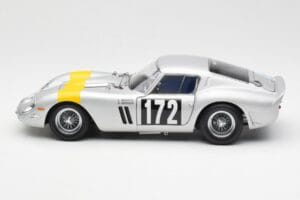 Ferrari 250 GTO #172 Tour de France Automobile 1964 Kyosho 1:18 08434C Metāls — attēls 4 no 8