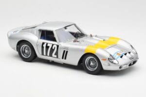 Ferrari 250 GTO #172 Tour de France Automobile 1964 Kyosho 1:18 08434C Metāls — attēls 6 no 8