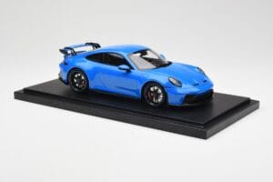 Porsche 911 992 GT3 Shark Zils Minichamps 1:18 WAP0211490M003 Sveķi — attēls 4 no 7