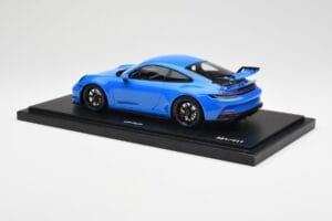 Porsche 911 992 GT3 Shark Zils Minichamps 1:18 WAP0211490M003 Sveķi — attēls 5 no 7