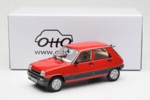 Renault 5 GTL Sarkans Otto 1:18 OT1147 Sveķi — attēls 6 no 6