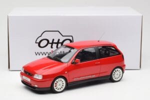 Seat Ibiza Mk2 Cupra Sarkans Otto 1:18 OT1092 Sveķi — attēls 6 no 6