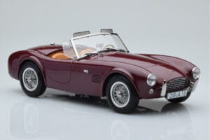 AC Cobra 289 Tumši Sarkans Norev 1:18 182758 Metāls — attēls 4 no 6