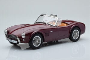 AC Cobra 289 Tumši Sarkans Norev 1:18 182758 Metāls