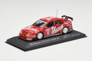 Alfa Romeo 155 V6 #12 M. Alboreto DTM 1995 Minichamps 1:43 430950312 Metāls — attēls 2 no 4