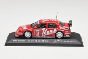 Alfa Romeo 155 V6 #12 M. Alboreto DTM 1995 Minichamps 1:43 430950312 Metāls