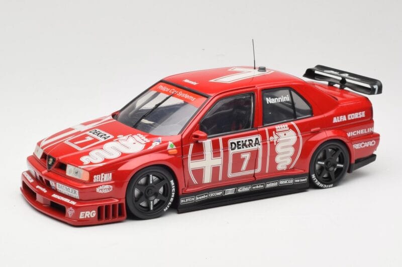 Alfa Romeo 155 V6 Ti #18 A. Nannini DTM 1993 UT Models 1:18 180930120 Metāls