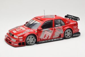 Alfa Romeo 155 V6 Ti #2 A. Nannini DTM 1994 UT Models 1:18 180940202 Metāls