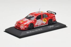 Alfa Romeo 155 V6 TI #10 Team Alfa Corse Modena DTM 1994 Minichamps 1:43 430940210 Metāls — attēls 2 no 4