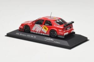 Alfa Romeo 155 V6 TI #10 Team Alfa Corse Modena DTM 1994 Minichamps 1:43 430940210 Metāls — attēls 3 no 4