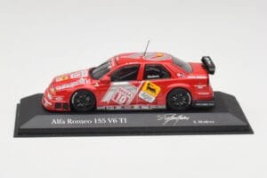 Alfa Romeo 155 V6 TI #10 Team Alfa Corse Modena DTM 1994 Minichamps 1:43 430940210 Metāls