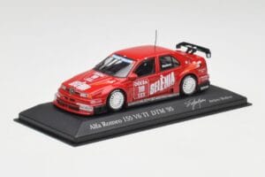 Alfa Romeo 155 V6 TI #18 Euroteam Modena DTM 1995 Minichamps 1:43 430950318 Metāls — attēls 2 no 4
