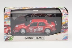 Alfa Romeo 155 V6 TI #18 Euroteam Modena DTM 1995 Minichamps 1:43 430950318 Metāls — attēls 4 no 4