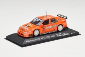 Alfa Romeo 155 V6 TI #19 Jagermeister M. Bartels DTM 1995 Minichamps 1:43 430950219 Metāls — attēls 2 no 4