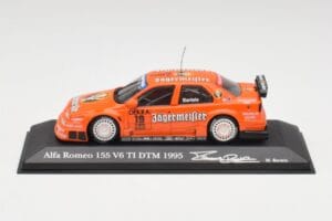 Alfa Romeo 155 V6 TI #19 Jagermeister M. Bartels DTM 1995 Minichamps 1:43 430950219 Metāls