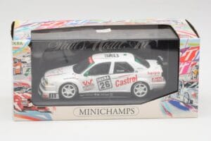 Alfa Romeo 155 V6 TI #26 Team Enstler K. Struwe DTM 1994 Minichamps 1:43 430940126 Metāls — attēls 4 no 4