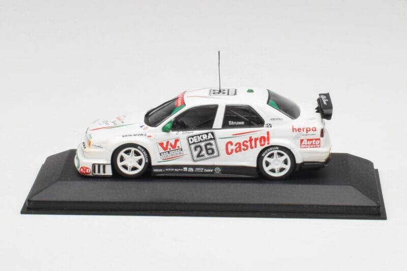 Alfa Romeo 155 V6 TI #26 Team Enstler K. Struwe DTM 1994 Minichamps 1:43 430940126 Metāls