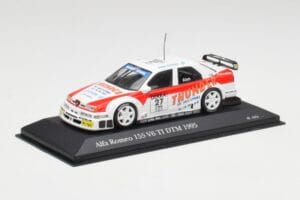 Alfa Romeo 155 V6 TI #27 M. Alen Presentation DTM 1995 Minichamps 1:43 430950227 Metāls — attēls 2 no 4