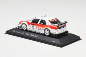 Alfa Romeo 155 V6 TI #27 M. Alen Presentation DTM 1995 Minichamps 1:43 430950227 Metāls — attēls 3 no 4