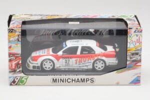 Alfa Romeo 155 V6 TI #27 M. Alen Presentation DTM 1995 Minichamps 1:43 430950227 Metāls — attēls 4 no 4