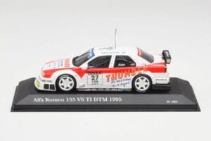 Alfa Romeo 155 V6 TI #27 M. Alen Presentation DTM 1995 Minichamps 1:43 430950227 Metāls