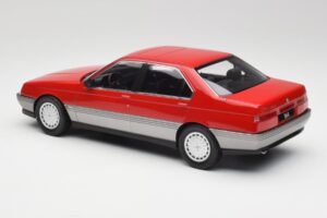 Alfa Romeo 164 Sarkans Norev 1:18 187866 Metāls — attēls 5 no 6