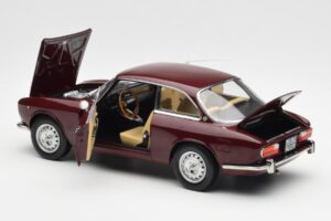 Alfa Romeo 2000 GTV Kastaņsarkans Norev 1:18 187916 Metāls — attēls 5 no 8