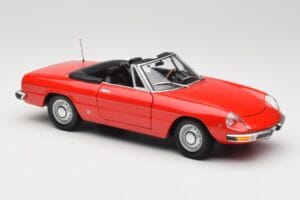 Alfa Romeo 2000 Spider Sarkans Minichamps 1:18 180120930 Metāls — attēls 6 no 8