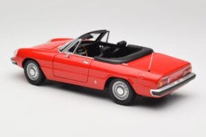 Alfa Romeo 2000 Spider Sarkans Minichamps 1:18 180120930 Metāls — attēls 7 no 8
