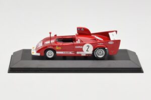 Alfa Romeo 33 TT 12 #2 A. Merzario / J. Laffite 1000km Monza Winner 1975 Minichamps 1:43 403751202 Metāls