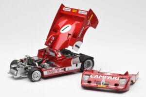 Alfa Romeo 33TT 12 #1 A. Merzario / J. Laffite 1000km Nurburgring Winner 1975 AUTOart 1:18 87505 Metāls — attēls 2 no 8